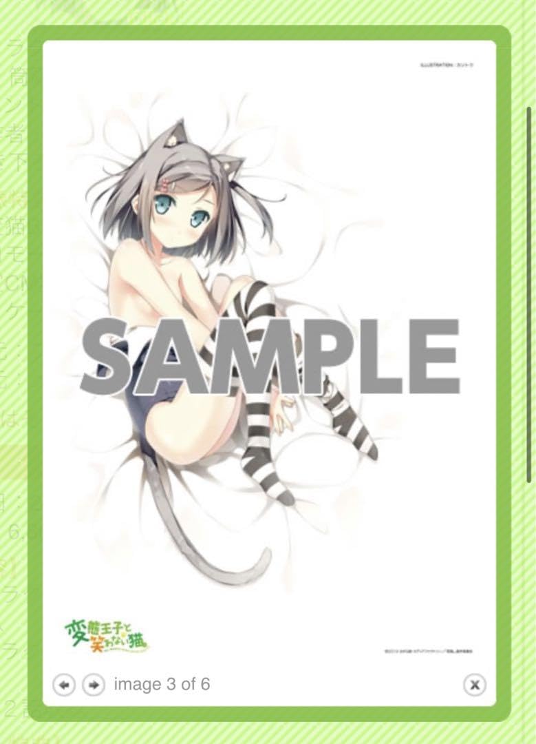 Amazon.co.jp: 変態王子と笑わない猫 筒隠月子 添い寝シーツ